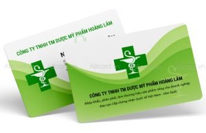 Card visit Dược Mỹ Phẩm Hoàng Lâm