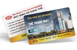 Thẻ Từ Gửi Xe - Thẻ Gửi Xe Chíp Từ PVC - Thẻ Thang Máy - Thẻ Ra Vào