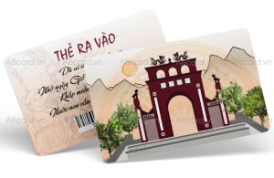 Thẻ Từ Gửi Xe - Thẻ Gửi Xe Chíp Từ PVC - Thẻ Thang Máy - Thẻ Ra Vào