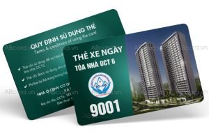 Thẻ Từ Gửi Xe - Thẻ Gửi Xe Chíp Từ PVC - Thẻ Thang Máy - Thẻ Ra Vào