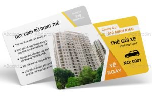 Thẻ Từ Gửi Xe - Thẻ Gửi Xe Chíp Từ PVC - Thẻ Thang Máy - Thẻ Ra Vào